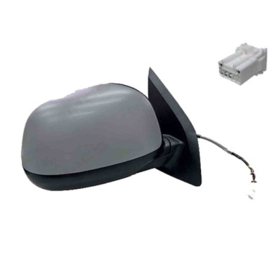 DX_SCRITTA_LOGO.jpg Retrovisore Completo Destro Citroën C-Crosser 2007-2012 3 Pins 1607865680 Elettrico Convesso Da Verniciare