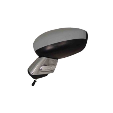 SX_SCRITTA_LOGO.jpg Retrovisore Completo Sinistro Citroën C3 2010-2016 5 Pins 8154As Elettrico Convesso Da Verniciare Con Indica