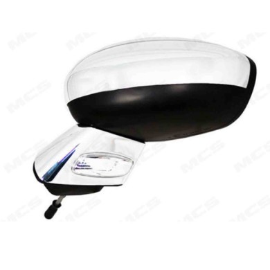 SX_SCRITTA_LOGO.jpg Retrovisore Completo Sinistro Citroën C3 2010-2016 9 Pins 8152J6 Elettrico Convesso Termico Richiudibile Ele