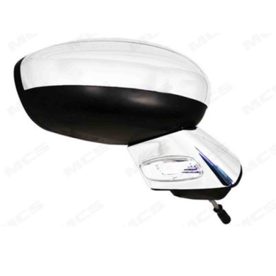 DX_SCRITTA_LOGO.jpg Retrovisore Completo Destro Citroën C3 2010-2016 11 Pins 8152J7 Elettrico Convesso Termico Richiudibile Elet