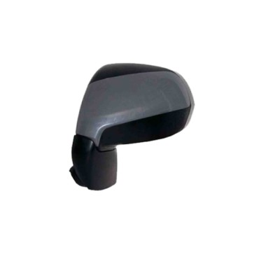 SX_SCRITTA_LOGO.jpg Retrovisore Completo Sinistro Citroën C3 Picasso 2009-2017 3 Pins Elettrico Convesso Da Verniciare