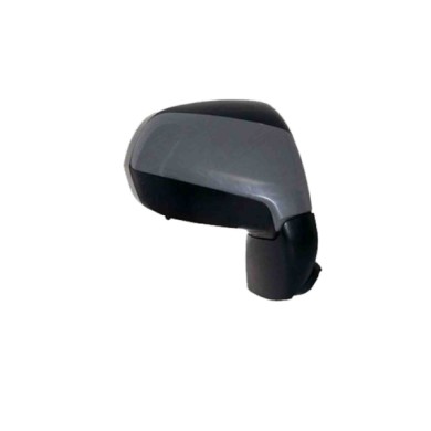 DX_SCRITTA_LOGO.jpg Retrovisore Completo Destro Citroën C3 Picasso 2009-2017 5 Pins Elettrico Convesso Da Verniciare Sonda Tempe