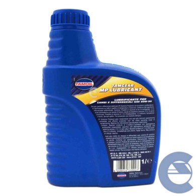 OLIO TRASMISSIONE 2 litri TAMOIL TAMGEAR MP MINERAL SAE 80W90 OLIO CAMBIO