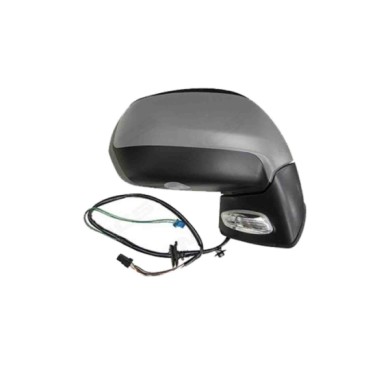 DX_SCRITTA_LOGO.jpg Retrovisore Completo Destro Citroën C4 Grand Picasso I 2006-2012 16 Pins 8152 A1 Elettrico Convesso Azzurrat