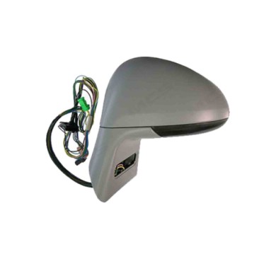 SX_SCRITTA_LOGO.jpg Retrovisore Completo Sinistro Citroën C4 I 2004-2009 8149Zs Elettrico Convesso Termico Da Verniciare