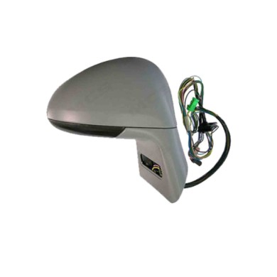 DX_SCRITTA_LOGO.jpg Retrovisore Completo Destro Citroën C4 I 2004-2009 8149Zz Elettrico Convesso Termico Da Verniciare Richiudib