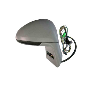 DX_SCRITTA_LOGO.jpg Retrovisore Completo Destro Citroën C4 I 2004-2009 8153F8 Elettrico Convesso Termico Da Verniciare Richiudib