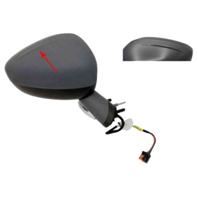 DX_SCRITTA_LOGO.jpg Retrovisore Completo Destro Citroën C4 Ii 2011-2017 12 Pins 1608534180 Base A Verniciare Elettrico Convesso 