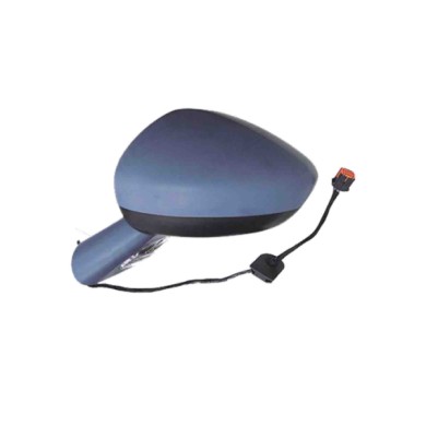 SX_SCRITTA_LOGO.jpg Retrovisore Completo Sinistro Citroën C5 Iii 2008-2009 9 Pins 8153Sq Elettrico Convesso Azzurrato Termico Da