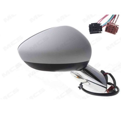 DX_SCRITTA_LOGO.jpg Retrovisore Completo Destro Citroën Ds3 2009-2015 7 Pins 1607214180 Elettrico Convesso Da Verniciare Con Ind