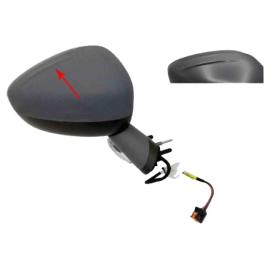 DX_SCRITTA_LOGO.jpg Retrovisore Completo Destro Citroën Ds4 2011-2015 8 Pins 1608533780 Elettrico Convesso Termico Da Verniciare