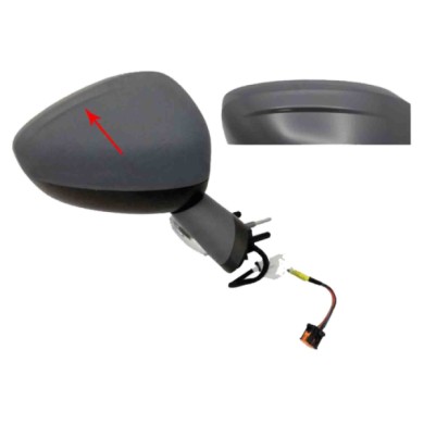 DX_SCRITTA_LOGO.jpg Retrovisore Completo Destro Citroën Ds4 2011-2015 12 Pins 1608533780 Elettrico Convesso Termico Da Verniciar