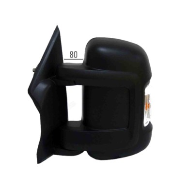 SX_SCRITTA_LOGO.jpg Retrovisore Completo Sinistro Citroën Jumper | Relay 2006-2023 2 Pins 8154Nv Specchio Angolo Morto Manuale