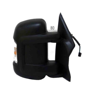 DX_SCRITTA_LOGO.jpg Retrovisore Completo Destro Citroën Jumper | Relay 2006-2023 8 Pins 1613689280 Specchio Angolo Morto Elettri