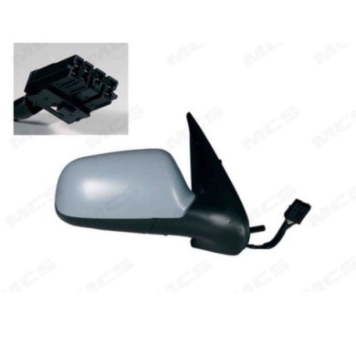 DX_SCRITTA_LOGO.jpg Retrovisore Completo Destro Citroën Xsara 1997-2003 8148Tj Elettrico Convesso Da Verniciare