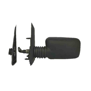 SX_SCRITTA_LOGO.jpg Retrovisore Completo Sinistro Fiat Panda 1980-2004 0007603379 Meccanico Convesso Con Triangolo