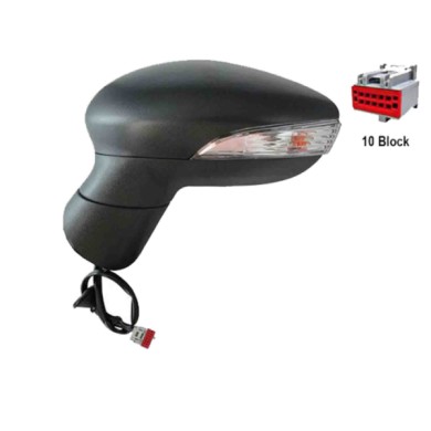 SX_SCRITTA_LOGO.jpg Retrovisore Completo Sinistro Ford Fiesta Tre Volumi 2012-2016 6 Pins C1Bb17683Fb Elettrico Asferico