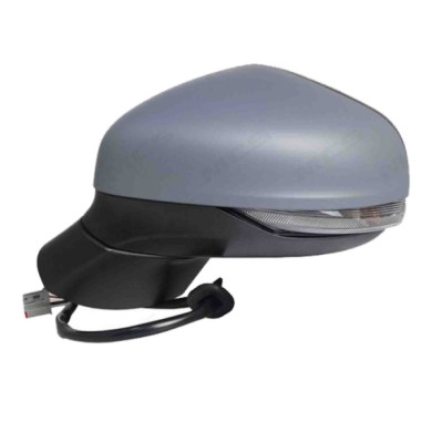 SX_SCRITTA_LOGO.jpg Retrovisore Completo Sinistro Ford Fiesta Vii 2017-2022 6 Pins 2087577 Elettrico Convesso Termico Da Vernici