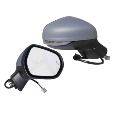 DX_SCRITTA_LOGO.jpg Retrovisore Completo Destro Ford Fiesta Vii 2017-2022 12 Pins 2090900 Elettrico Convesso Termico Da Vernicia