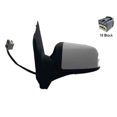 SX_SCRITTA_LOGO.jpg Retrovisore Completo Sinistro Ford Focus Ii 2004-2008 6 Pins 1439073 Elettrico Convesso Termico Da Verniciar