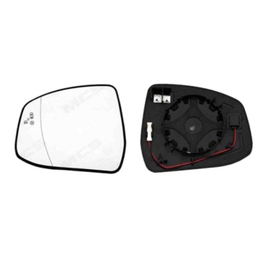 SX_SCRITTA_LOGO.jpg Piastra Retrovisore Sinistro Ford Focus Iii 2010-2020 2 Pins 1703605 Asferico Termico Con Side