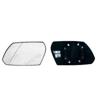 SX_SCRITTA_LOGO.jpg Piastra Retrovisore Sinistro Ford Mondeo Iii 2000-2003 1117390 Elettrico Asferico Termico