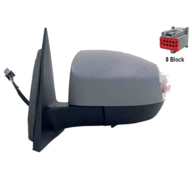 SX_SCRITTA_LOGO.jpg Retrovisore Completo Sinistro Ford S-Max 2006-2007 8 Pins 1482689 Elettrico Asferico Termico Da Verniciare