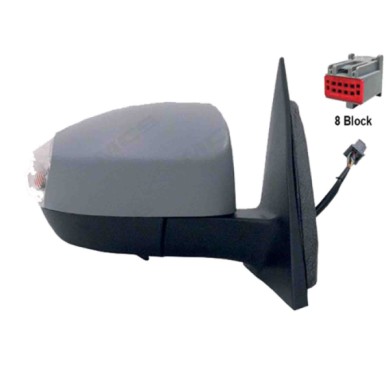 DX_SCRITTA_LOGO.jpg Retrovisore Completo Destro Ford S-Max 2006-2007 8 Pins 1467204 Elettrico Convesso Termico Da Verniciare