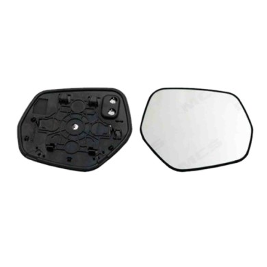 DX_SCRITTA_LOGO.jpg Piastra Retrovisore Destro Honda Hr-V 2014 76203-T7J-H01 Convesso Termico