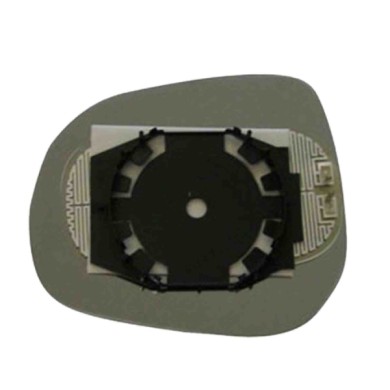 SX_SCRITTA_LOGO.jpg Piastra Retrovisore Sinistro Opel Agila 2008-2014 Asferico Termico