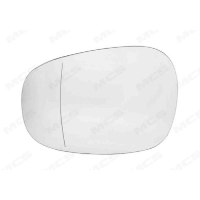 SX_SCRITTA_LOGO.jpg Piastra Retrovisore Sinistro Bmw 1 2010-2012 51167252893 Asferico Termico