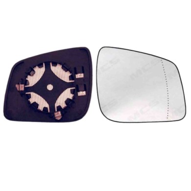 DX_SCRITTA_LOGO.jpg Piastra Retrovisore Destro Mercedes-Benz Classe A 2008-2012 A1698102221 Asferico Termico