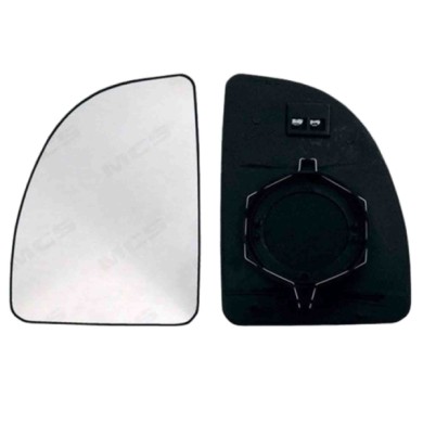 DX_SCRITTA_LOGO.jpg Piastra Retrovisore Destro Citroën Jumper 2002-2006 8151S5 Convesso Termico
