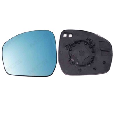 SX_SCRITTA_LOGO.jpg Piastra Retrovisore Sinistro Land Rover Range Rover Iv 2012-2021 Lr035033 Convesso Azzurrato Termico