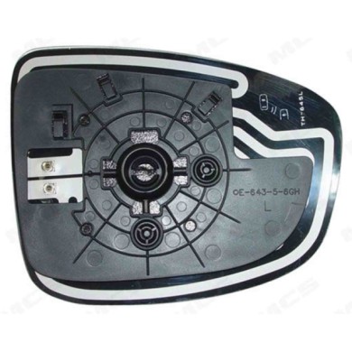 DX_SCRITTA_LOGO.jpg Piastra Retrovisore Destro Mazda Cx-5 2011-2017 Kd53-69-1G1B Convesso Termico