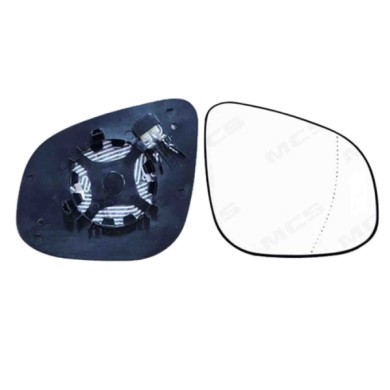 DX_SCRITTA_LOGO.jpg Piastra Retrovisore Destro Mercedes-Benz Citan Combi 2012-2021 A4158110333 Asferico Termico