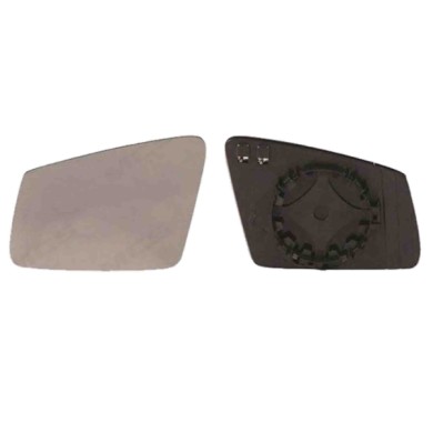 DX_SCRITTA_LOGO.jpg Piastra Retrovisore Destro Mercedes-Benz Cla Coupe 2013-2019 A2128102521 Asferico Termico