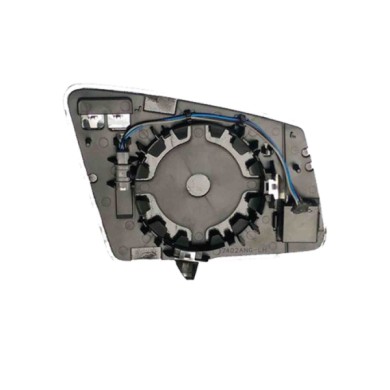 SX_SCRITTA_LOGO.jpg Piastra Retrovisore Sinistro Mercedes-Benz Cla Coupe 2013-2019 5 Pins A2468100521 Asferico Termico Con Side