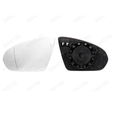 SX_SCRITTA_LOGO.jpg Piastra Retrovisore Sinistro Mercedes-Benz Cla 2019 A0998101501 Asferico Termico