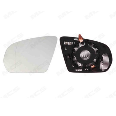 SX_SCRITTA_LOGO.jpg Piastra Retrovisore Sinistro Mercedes-Benz Classe C 2013-2021 A0998100116 Asferico Termico