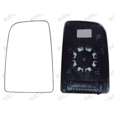 SX_SCRITTA_LOGO.jpg Piastra Retrovisore Sinistro Mercedes-Benz Sprinter 3,5-T 2010-2020 A0028111533 Convesso Supporto Rotondo