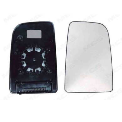 DX_SCRITTA_LOGO.jpg Piastra Retrovisore Destro Mercedes-Benz Sprinter 3,5-T 2010-2020 A0028111633 Convesso Supporto Rotondo