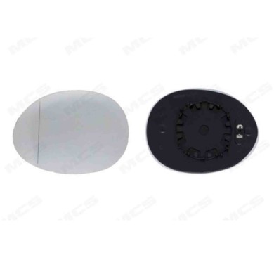 SX_SCRITTA_LOGO.jpg Piastra Retrovisore Sinistro Mini Mini 2013-2017 51167366039 Asferico Termico