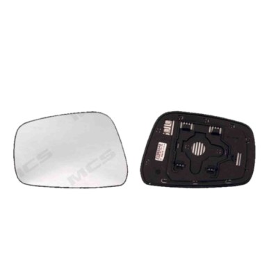 SX_SCRITTA_LOGO.jpg Piastra Retrovisore Sinistro Nissan Np300 Navara 2004-2006 96366Eb11A Convesso Termico