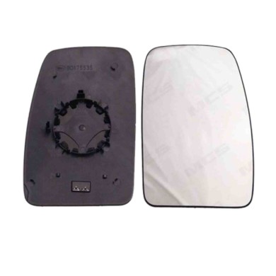 DX_SCRITTA_LOGO.jpg Piastra Retrovisore Destro Nissan Nv400 2011-2016 Convesso Termico