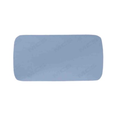 DX_SCRITTA_LOGO.jpg Piastra Retrovisore Destro Alfa Romeo 145 1994-2001 0060779163 Convesso Azzurrato Termico