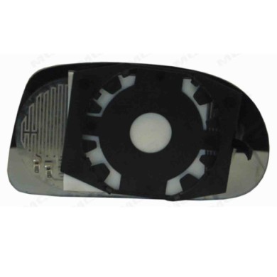 SX_SCRITTA_LOGO.jpg Piastra Retrovisore Sinistro Fiat Brava 1995-2002 Elettrico Asferico Termico