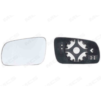 SX_SCRITTA_LOGO.jpg Piastra Retrovisore Sinistro Seat Alhambra 2000-2003 3B1857521 Asferico Termico Modello Grande