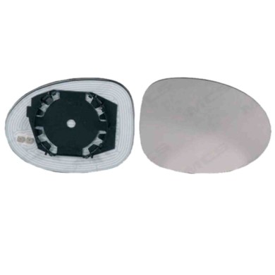 DX_SCRITTA_LOGO.jpg Piastra Retrovisore Destro Renault Twingo I 1996-2007 7701049084 Convesso Termico