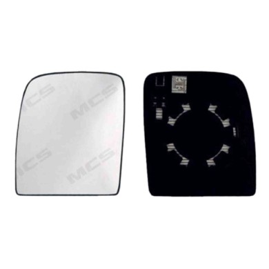 SX_SCRITTA_LOGO.jpg Piastra Retrovisore Sinistro Citroën Jumpy 2007-2016 8151Lj Convesso Termico 135X155